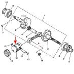 [ производитель наличие есть ] 3CP-11631-00-96 Yamaha оригинальный поршень (STD) JP