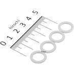 20999004 アクティブ ACTIVE クラッシュワッシャー 内径10mm アルミ 4枚入り HD店
