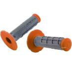 【メーカー在庫あり】 ZE47-5003 ジータ ZETA レースグリップ 汎用 スタンダードエンド 赤/オレンジ 119mm JP店