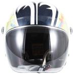 SPK-01 ナナニージャム 72JAM ジェットヘルメット カスタムペイントJAM SP TADAOモデル 黄 子供用サイズ(52-55cm未満) HD店