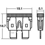 BPF-6100 NO303 スタンレー STANLEY ブレードヒューズ 10A 5個入り JP店