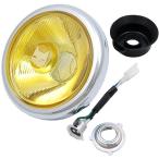 【メーカー在庫あり】 800-8107 マーシャル MARCHAL ヘッドライト 819 ドライビングランプ ASSY 130φ モンキー、ゴリラ、エイプ 黄 JP店