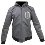 【即納】 98123-20VM/000L ハーレー純正 新品 ライディングスウェットパーカー グレー Lサイズ JP店