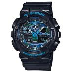 G-SHOCK ブラックをベースに、人気の「ブルー」GA-100CB-1AJF 国内正規品