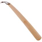 無垢材 靴ベラ ロング 38cm 《ベージュ(木目)》 木製 靴用 おしゃれ シンプル 靴べら くつべら シューホーン _
