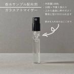 香水サンプル お試し アトマイザー 1.8ml ガラス容器　10個＋予備1個入り バヨネット式 黒色スプレー ヒロセアトマイザー