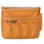 広島工具 本皮製ワイド腰袋