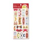 くまのがっこう　インデックスシール A10-KISR  [追跡可能メール便(送料200円)対応商品]