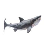短納期 PNSO メガロドン ホホジロザメ パットン サメ 海洋動物 生物 魚類 フィギュア プラモデル おもちゃ 15.8cm こどもサメ好きの孫への誕生日 プレゼント
