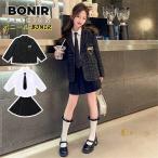 卒業式 スーツ 女の子 卒服 4点セット 大きいサイズ 小学生 中学生 ブレザー 黒 子供スーツ フォーマルスーツ プリーツスカート 卒業式スーツ ジュニアスーツ フ