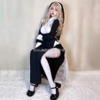 ショッピングセクシー シスターコスチューム 大人ハロウィンコスチューム ハロウィン衣装 レディースコスチューム ロング丈ワンピース ゴースト セクシーコスチューム ゾンビコスプレ