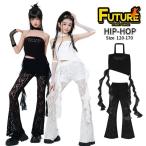 k-pop костюм белый чёрный Kids .... tops танцевальный костюм девочка выставить без рукавов bell низ брюки гонки симпатичный широкий брюки Корея kpop костюм бедра 