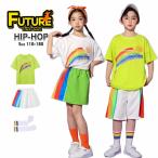  Rainbow Kids танцевальный костюм выставить Cheer танцевальный костюм Kids ученик начальной школы отвечающий .. симпатичный t рубашка короткий рукав юбка шорты радуга цвет Cheer девушка костюм детский сад ki