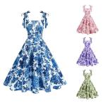 レディース ワンピース 花柄 スカー