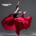 社交ダンスダンス衣装ボリュームたっ...