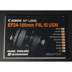 ( manual вид )Canon Canon EF LENS EF24-105mm F4L IS USM использование инструкция 