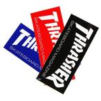 THRASHER (スラッシャー) US 小判 ステッカー シール  SKATE MAG STANDARD Logo Sticker (Black/Red/Blue) スケボー SKATE SK8