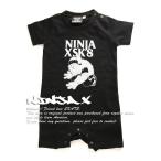 NINJA X ( Ninja X ) baby детский комбинезон Baby младенец новорожденный no-life Original SK8 Monster Black (70-80 размер )