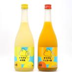 麻原酒造 すてきなゆず酒+マンゴー酒 720ml×2本セット｜ギフト プレゼント お歳暮 お中元 HIS｜ID:AS0039