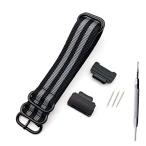 [watches419] For G-SHOCK наручные часы для замены ремень нейлон частота ремень адаптор детали освобождение пружины имеется .. покрытие 2 шт. комплект + для замены адаптор 