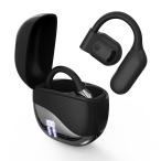 ショッピングBluetooth 【2024モデル 音質強化版 オープンイヤー型】イヤホン Bluetooth ワイヤレスイヤホン 耳を塞がない イヤフォン 耳掛け式 骨伝導の革新