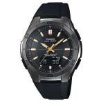 【送料無料】CASIO・カシオ wave ceptor 世界6局電波ソーラー時計 WVA-M640B-1A2JF