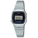 【ポスト投函で送料無料】CASIO・カシオ LA670WA-1A2JF 女性用 スタンダード 日常生活防水 メタル