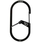 【ポスト投函で送料無料】NITE IZE NI59187 Gカラビナー #4 ブラック Gカラビナー ナイトアイズ シームーン
