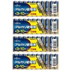  1 шт. на 32 иен .40 шт. комплект [.. пачка бесплатная доставка ]FUJITSU щелочные батарейки одиночный три форма 10 шт упаковка LR6D(10S) сделано в Японии 