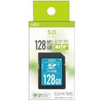 【ゆうパケットで送料無料】LAZOS SDカード SDHC128GB クラス10 UHS-1 L-B128SDX10-U3