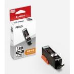 ショッピングcanon 【ゆうパケットで送料無料】【代引き不可】 Canon キヤノン 純正品 インクカートリッジ BCI-380 PGBK 同梱不可
