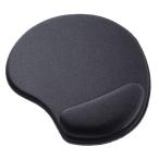 ショッピングマウスパッド 【ゆうパケットで送料無料】サンワサプライ MPD-MU4BK 低反発リストレスト付きマウスパッド（抗菌）マウスパット