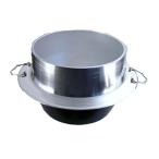 ナカオ アルミイモノ 羽釜 (カン付) 28cm 業務用 AKVG828