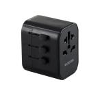  Elecom USB порт установка использующийся в других странах мульти- конверсионный адаптор (A/BF/O/SE модель соответствует ) T-HPAM-15A2CBK