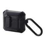 エレコム AirPods (第4世代)用 ZEROSHOCK Lock AVA-AP06ZEROLBK