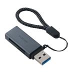  Elecom USB-A прямой .. карта памяти Leader (UHS-I) MR3-D20BK