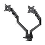  Sanwa Supply монитор arm ( двойной * газ springs тип * тонкий Short зажим ) CR-LAC2403BK