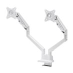  Sanwa Supply монитор arm ( двойной * газ springs тип * тонкий Short зажим ) CR-LAC2403W