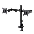  Sanwa Supply монитор arm ( двойной * long arm * тонкий Short зажим ) CR-LAC216BK