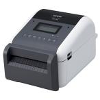 ブラザー工業 4インチラベル幅感熱ラベルプリンター/300dpi/USB/有線LAN/Wi-Fi/Bluetooth/RS-232C/USBホスト TD-4550DNWB