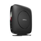 無線LANルーター Wi-Fi6 BUFFALO バッファロー WSR-3200AX4S-BK 無線LAN親機 11ax/ac/n/a/g/b 2401+800Mbps ブラック