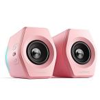 Edifier Edifierge-ming динамик Hecate G2000 2.75 дюймовый полный плита ge-ming динамик всего 16W Bluetooth4.2 ( розовый ) ED-G2000-PK