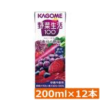カゴメ 野菜生活100 ベリーサラダ 200ml 12本入 野菜ジュース 果汁100％