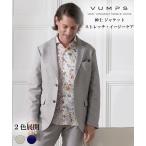 30%OFF VUMPS ヴァンプス メンズ カラミ織り ジャケット 春夏秋用 ストレッチ性 家庭洗濯可能 ビジネス カジュアル