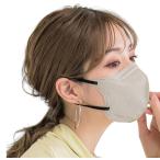 CICIBELLA マスク 冷感 不織布 5Dマスク バイカラー 立体マスク 肌に優しいマスク 使い捨て 小顔 レディース カラーマスク パール