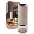 anan掲載ｘバリスタ監修 電動コーヒーミル コードレス コーヒーミル コニカル式 USB 充電式 水洗い可能 コーヒーグラインダー Legge