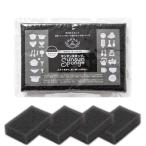 ショッピングサンサンスポンジ サンサンスポンジスポンジ 4個セット キッチンスポンジ 食器洗い お風呂 レンジ周り 用途いろいろ 驚きの水切れ＆泡立ち 丈夫で長持ち 台所用品