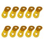 elize(ELLISSE) aluminium свободный металлические принадлежности 10 штук трос диаметр φ3.0-5.5mm до соответствует ALM-10 Gold 