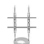 NEEWER ステンレススチールレンズスパナレンチ、プロフェッショナル修理オープニングツール、両面尖ったフラットチップレンズ取り外しツール、デジ