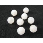 ホワイトカルサイト AA--  10mm ラウンドビーズ